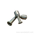 Hydraulic Fitting Pipe Connector Lightweight Flange